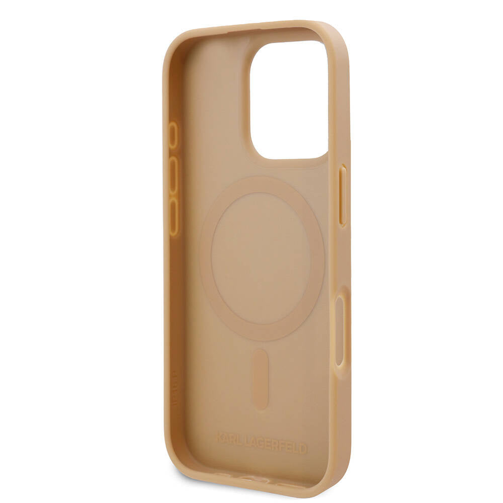 Karl Lagerfeld iPhone 16 Pro Orjinal Lisanslı Magsafe Şarj Özellikli KL Yazılı Hot Stamp Telefon Kılıfı - 14 Karl Lagerfeld iPhone 16 Pro Orjinal Lisanslı Magsafe Şarj Özellikli KL Yazılı Hot Stamp Telefon Kılıfı - 14